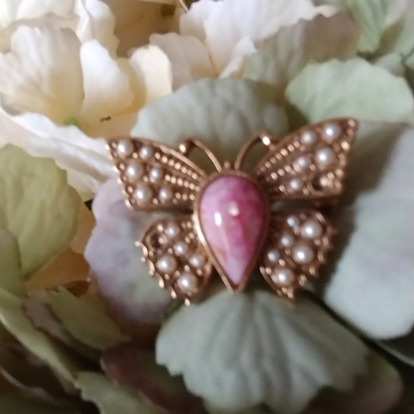 Vintage Butterfly Brooch Pin - Picture 8 of 12